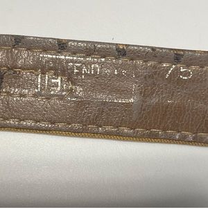 FENDI Cloth Belt  size 7.5